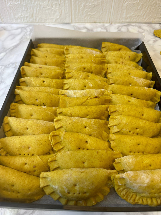 Bulk Cocktail Size Vegan Jamaican Curry Patties