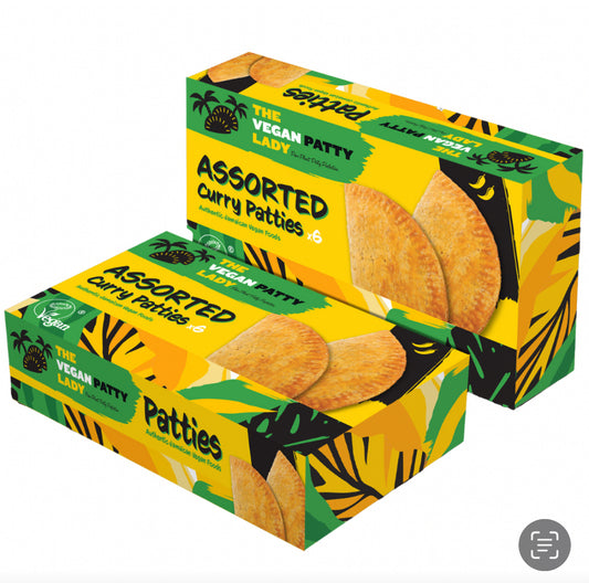 Cocktail Size Vegan Jamaican Curry Patty