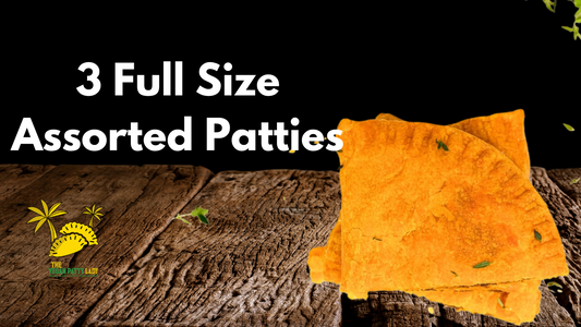 Full Size Vegan Jamaican Curry Patty