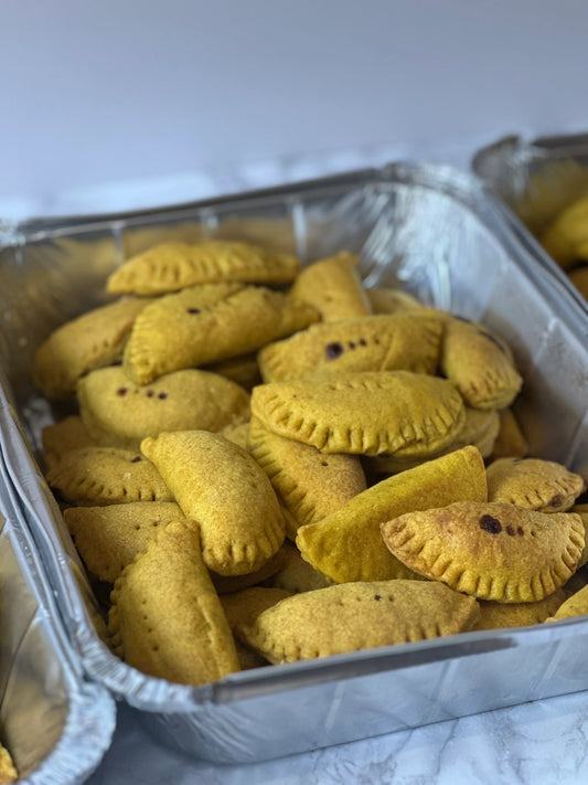 Bulk Cocktail Size Vegan Jamaican Curry Patties